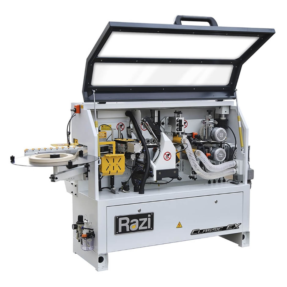 Coladeira de Borda Automática 4 Grupos CD45EX Razi Trifásico | Leo